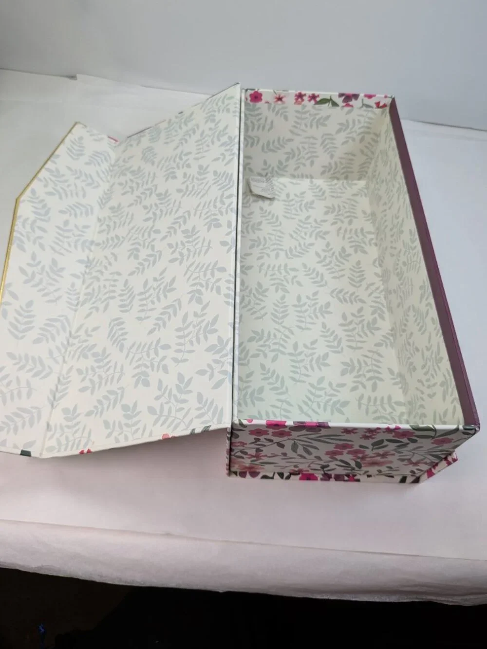 Cottagecore Caroline Alfreds Floral Gift Box Bundle 2pc Magnetic Bow Medium
